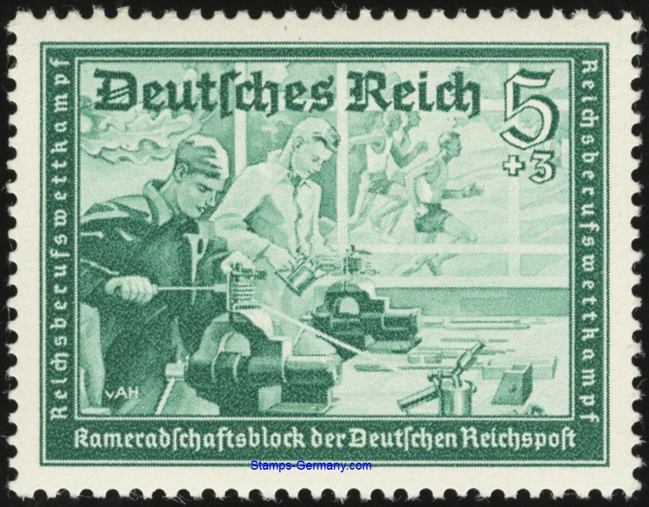 Briefmarke Deutsches Reich Michel 704