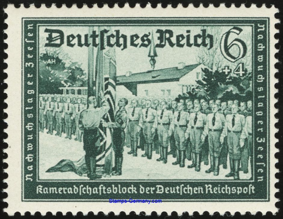 Briefmarke Deutsches Reich Michel 705