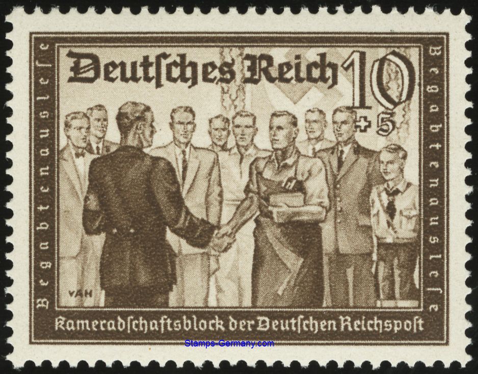 Briefmarke Deutsches Reich Michel 707