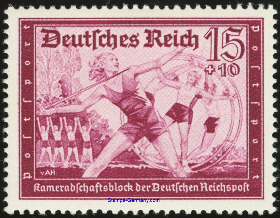 Briefmarke Deutsches Reich Michel 709