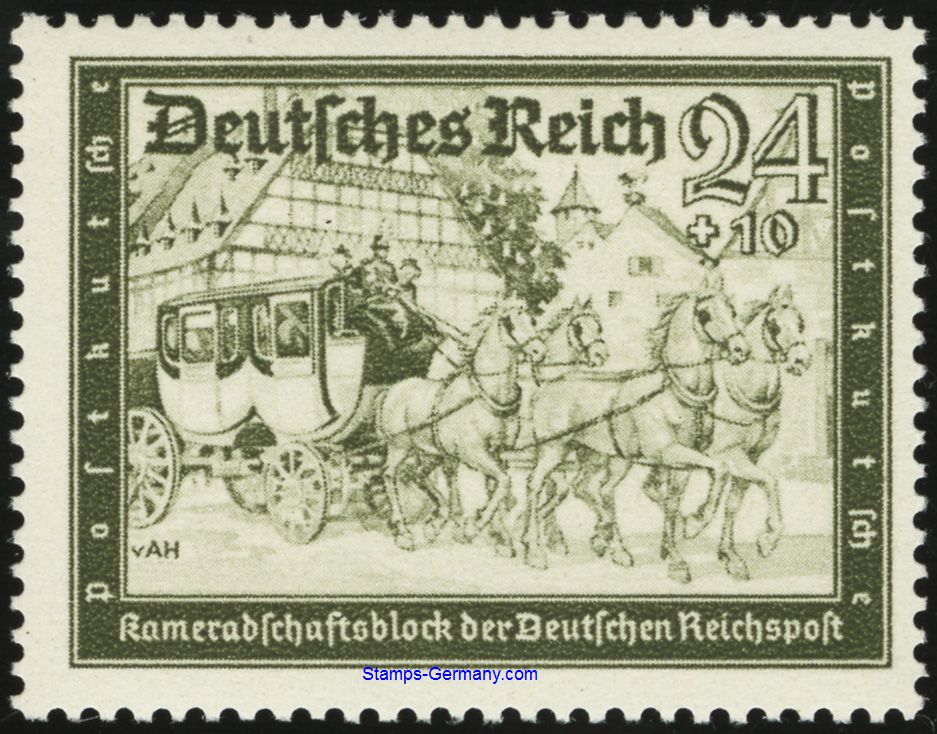 Briefmarke Deutsches Reich Michel 712