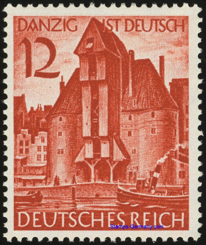 Briefmarke Deutsches Reich Michel 715
