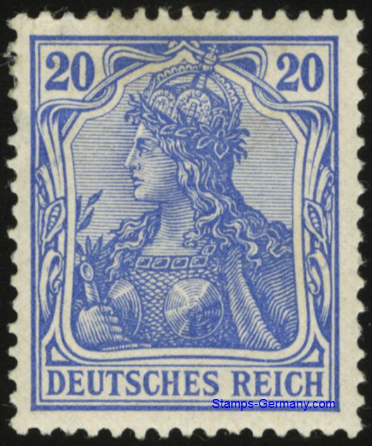 Briefmarke Deutsches Reich Michel 72