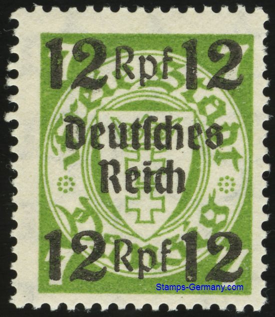 Briefmarke Deutsches Reich Michel 721