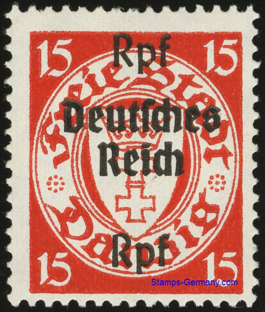 Briefmarke Deutsches Reich Michel 722