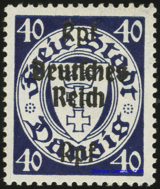 Germany-Danzig Stamp Yvert 268
