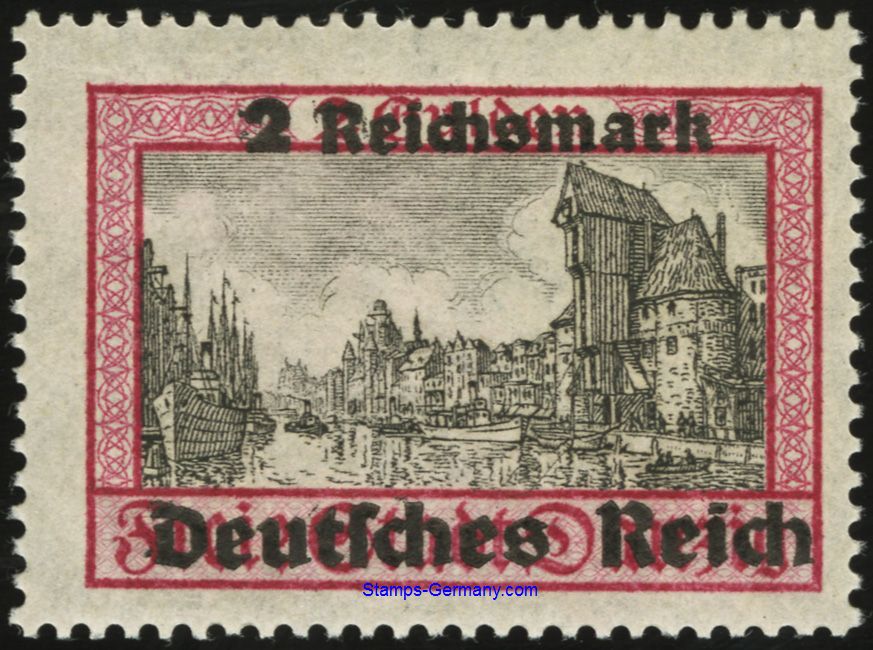 Briefmarke Deutsches Reich Michel 729