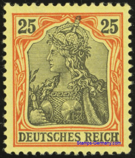 Briefmarke Deutsches Reich Michel 73
