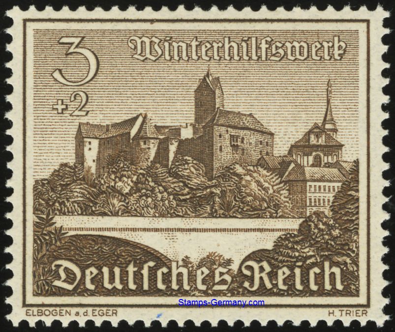 Briefmarke Deutsches Reich Michel 730