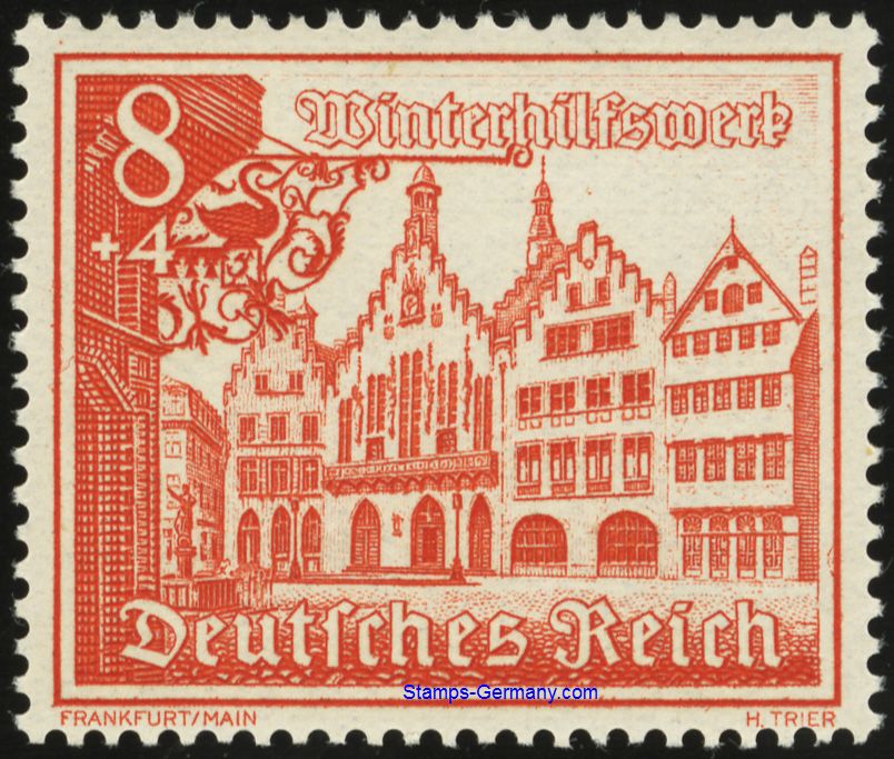 Briefmarke Deutsches Reich Michel 734