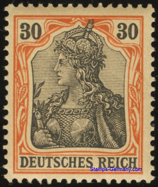 Briefmarke Deutsches Reich Michel 74