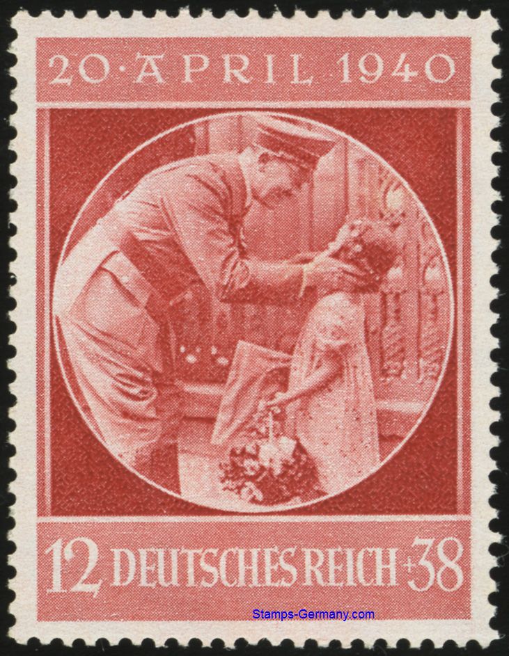 Briefmarke Deutsches Reich Michel 744