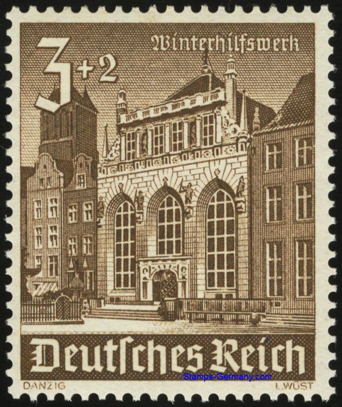 Briefmarke Deutsches Reich Michel 751