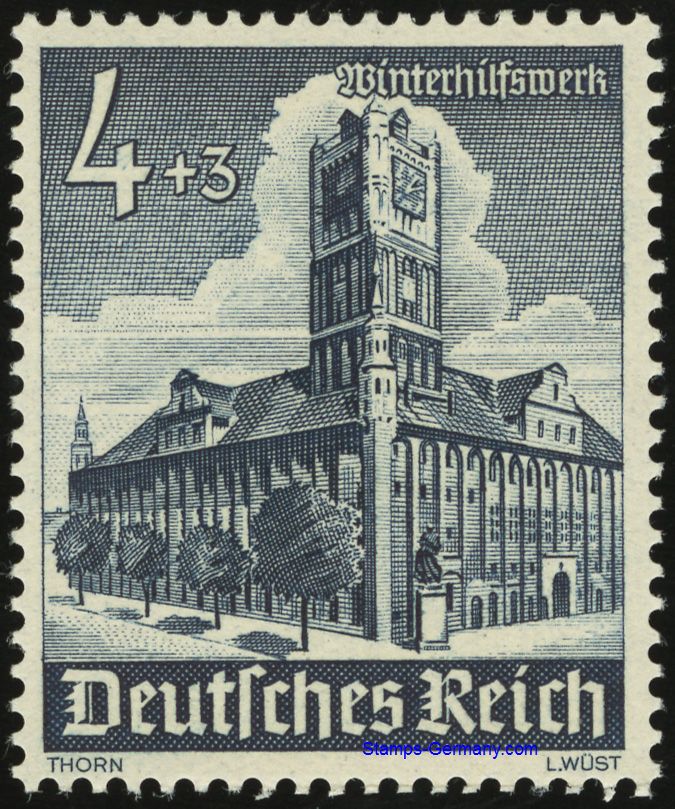 Briefmarke Deutsches Reich Michel 752