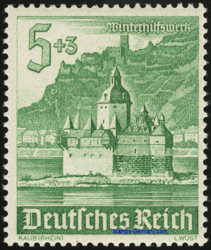 Briefmarke Deutsches Reich Michel 753