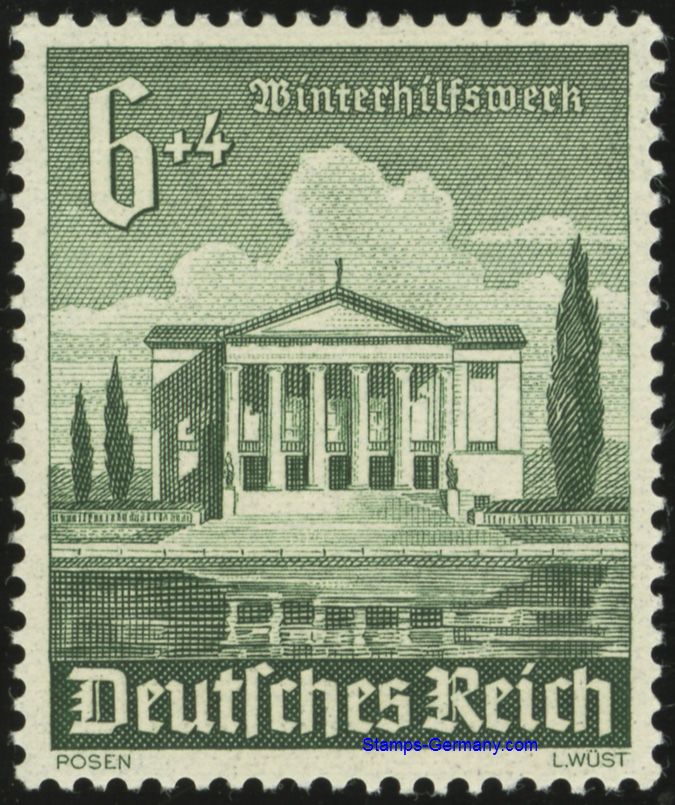 Briefmarke Deutsches Reich Michel 754