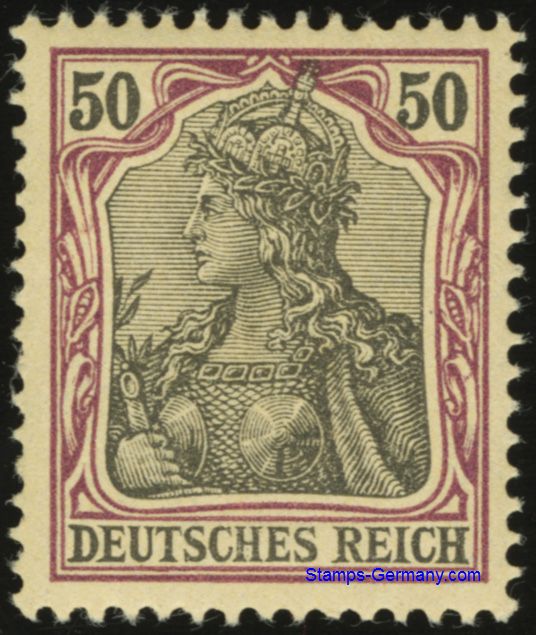 Briefmarke Deutsches Reich Michel 76