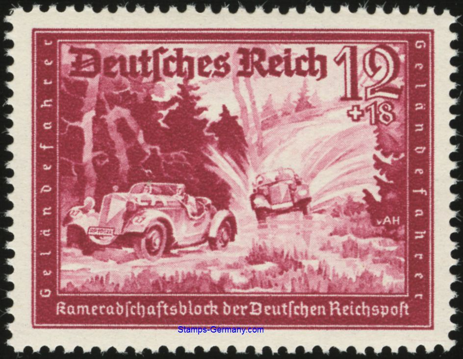 Briefmarke Deutsches Reich Michel 775