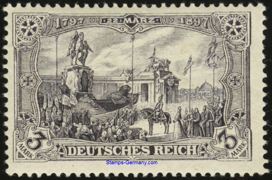 Briefmarke Deutsches Reich Michel 80