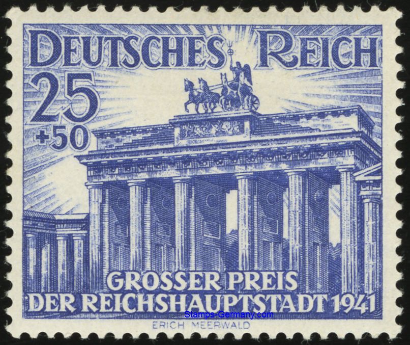 Briefmarke Deutsches Reich Michel 803