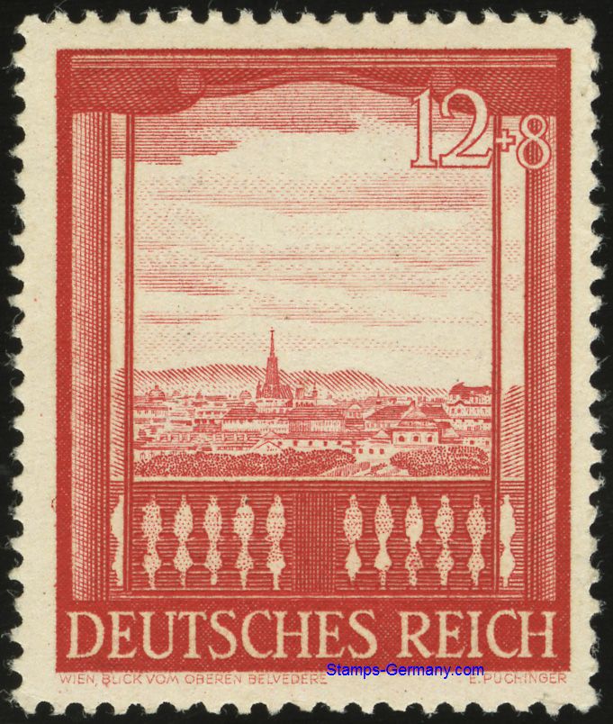 Briefmarke Deutsches Reich Michel 804