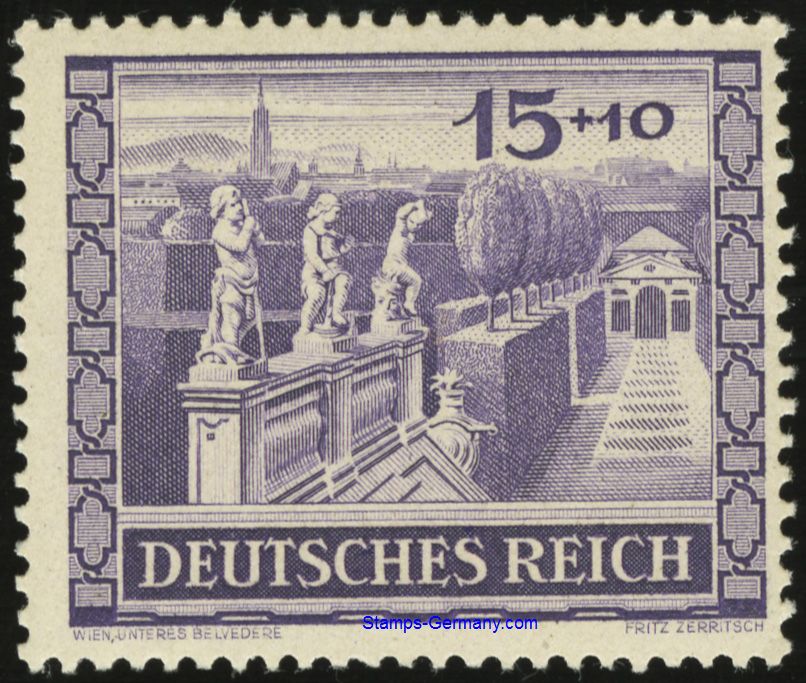 Briefmarke Deutsches Reich Michel 805