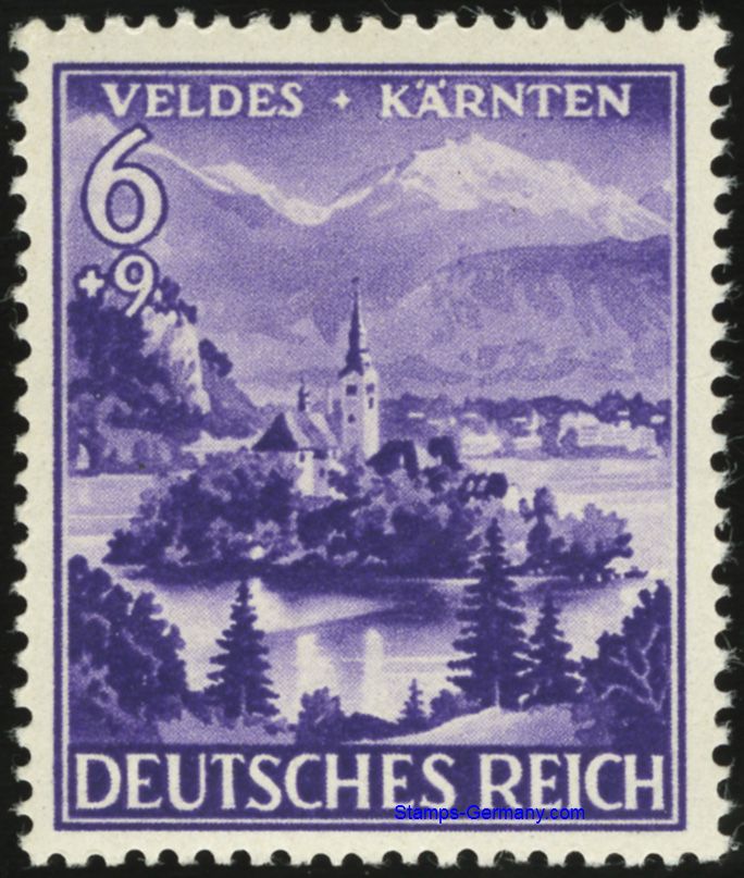 Briefmarke Deutsches Reich Michel 807