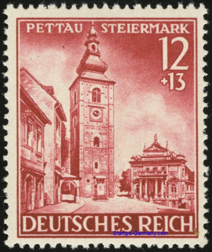 Briefmarke Deutsches Reich Michel 808