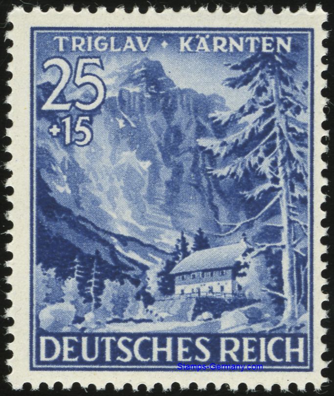 Briefmarke Deutsches Reich Michel 809