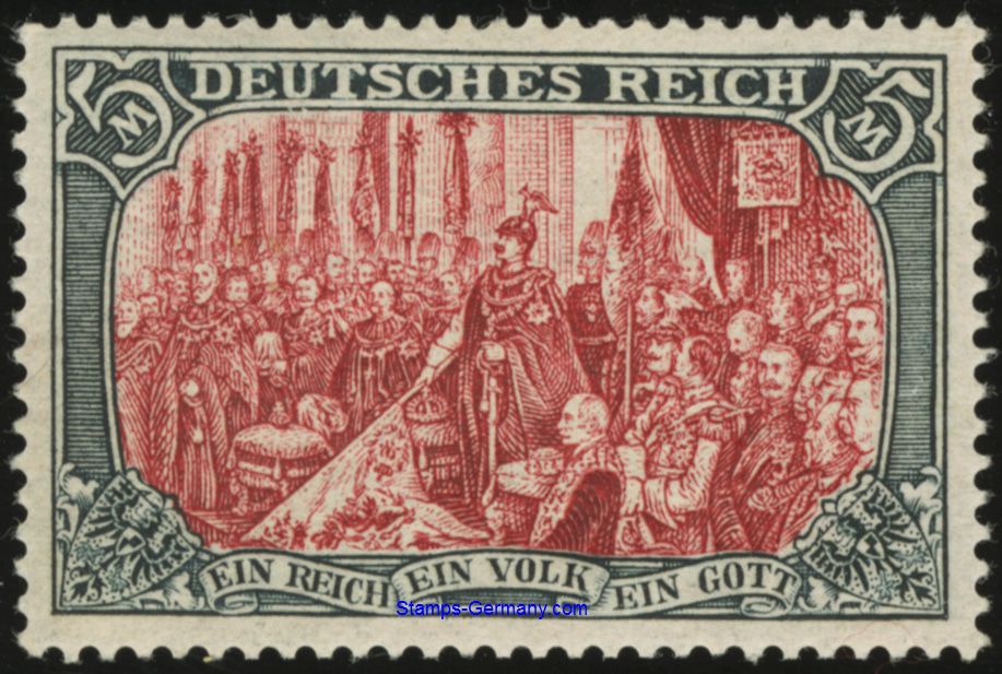 Briefmarke Deutsches Reich Michel 81