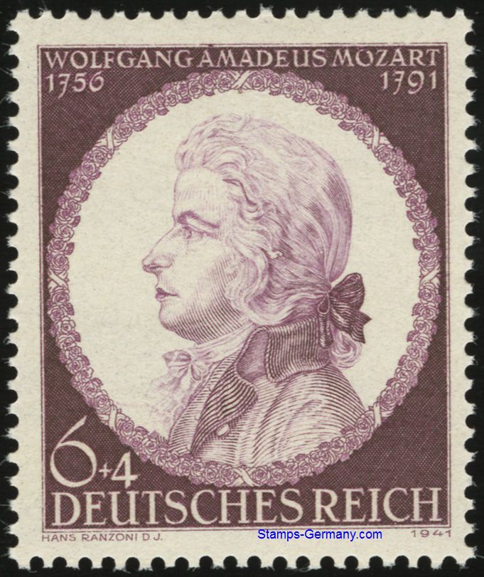Briefmarke Deutsches Reich Michel 810
