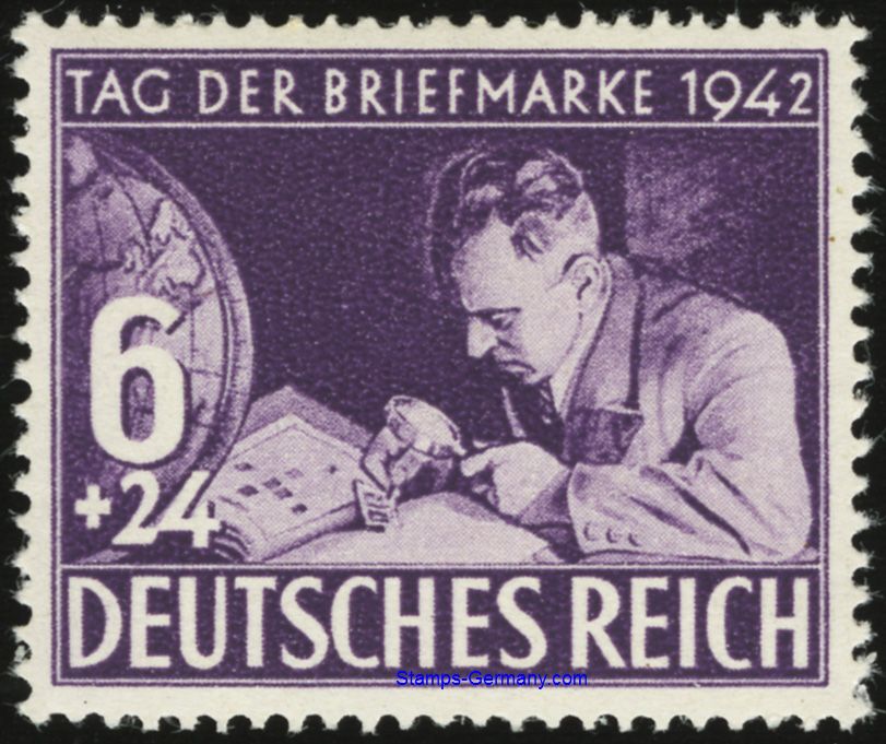 Briefmarke Deutsches Reich Michel 811