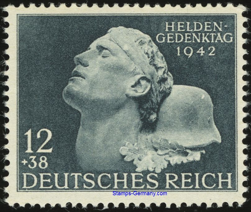 Briefmarke Deutsches Reich Michel 812