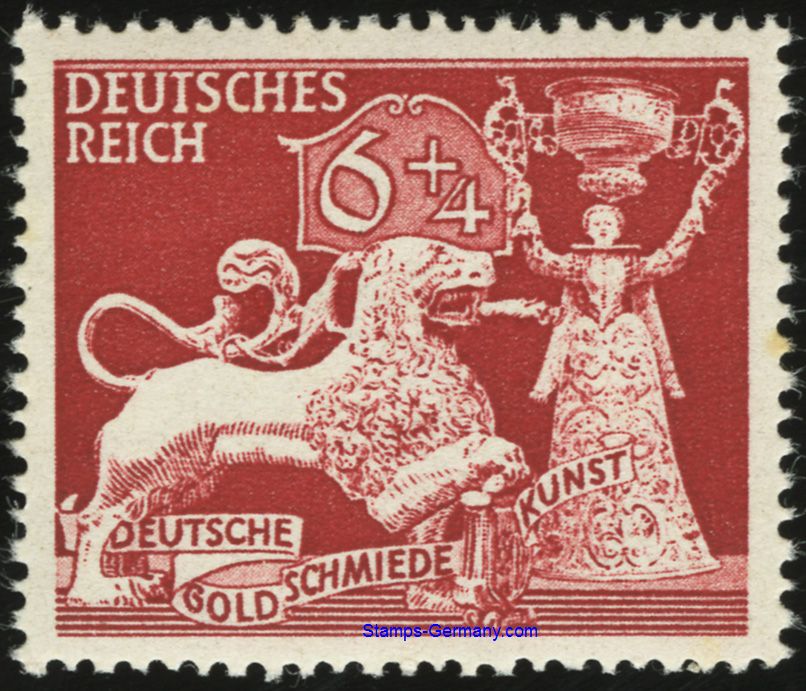 Briefmarke Deutsches Reich Michel 816