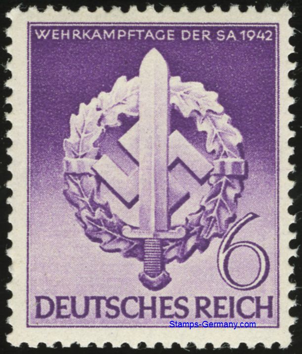 Briefmarke Deutsches Reich Michel 818