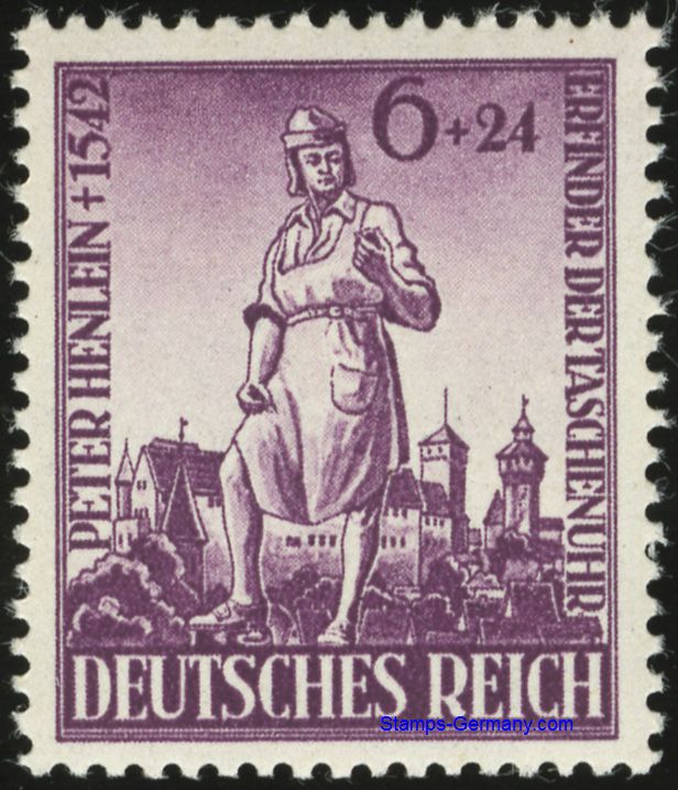 Briefmarke Deutsches Reich Michel 819