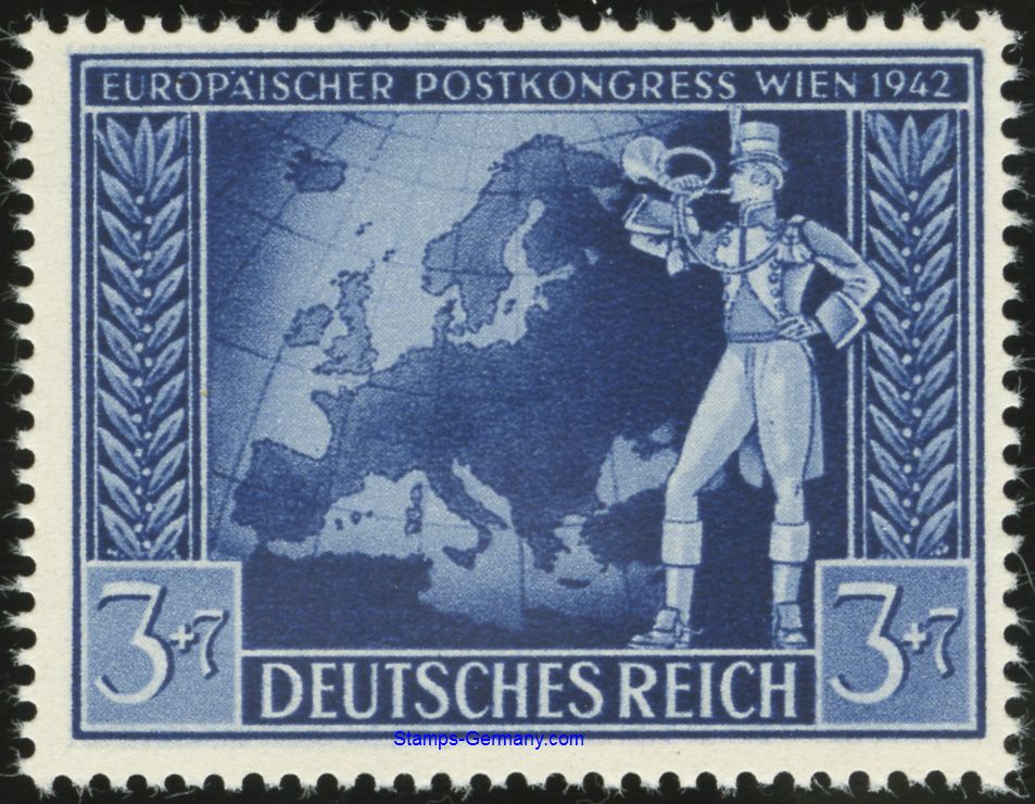 Briefmarke Deutsches Reich Michel 820