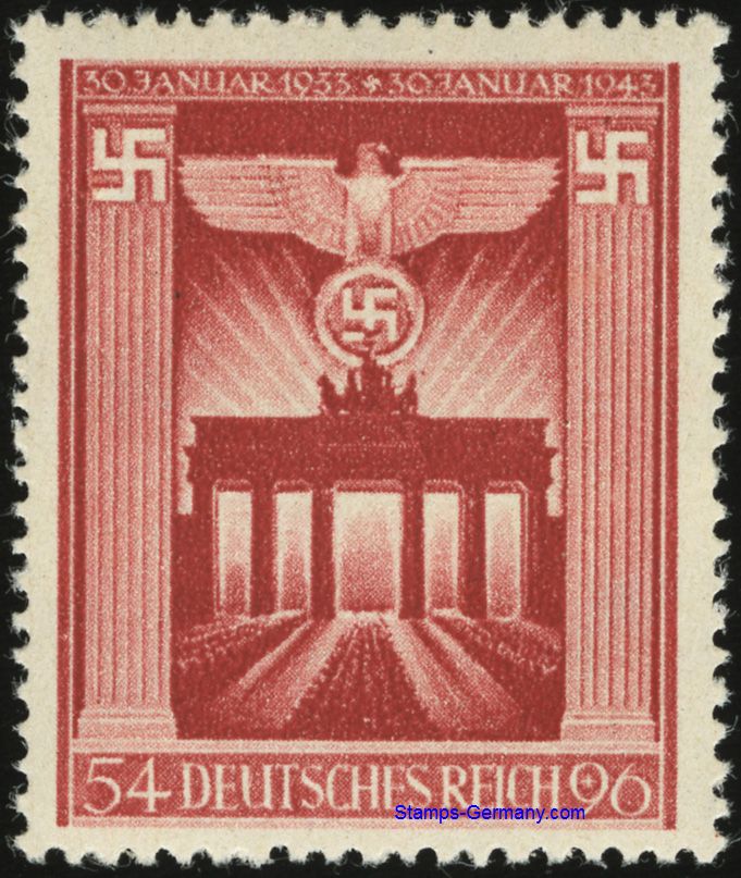 Briefmarke Deutsches Reich Michel 829