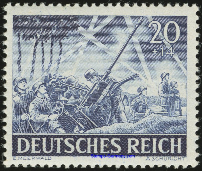 Briefmarke Deutsches Reich Michel 838