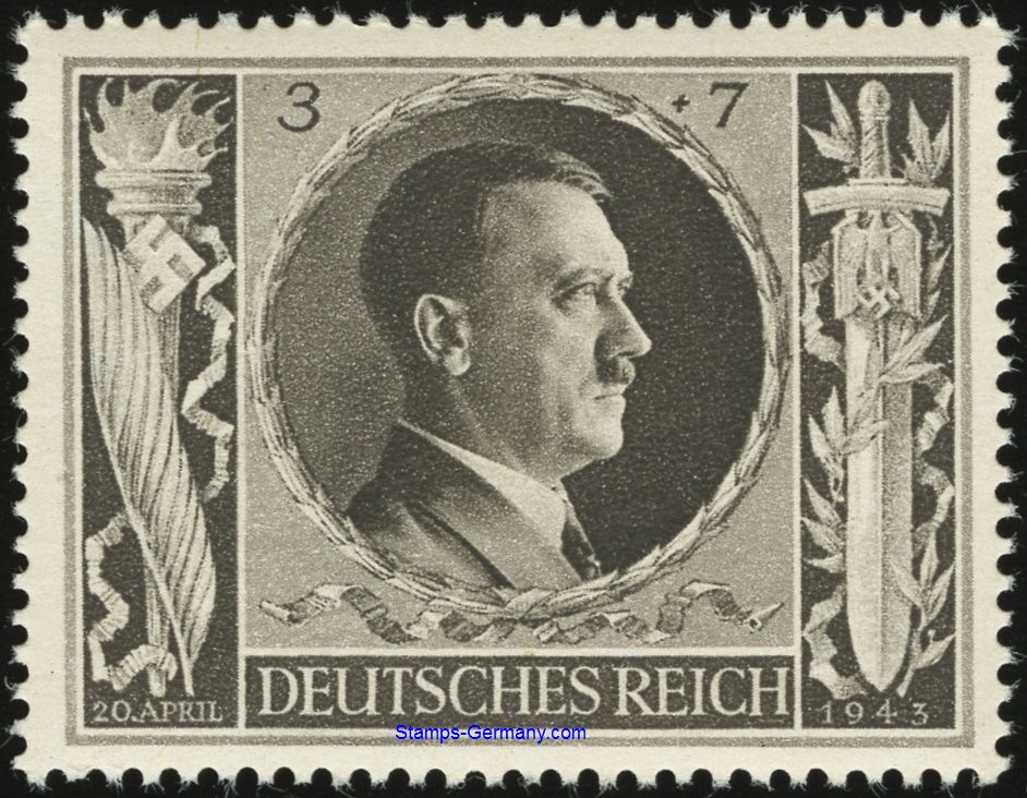 Briefmarke Deutsches Reich Michel 844