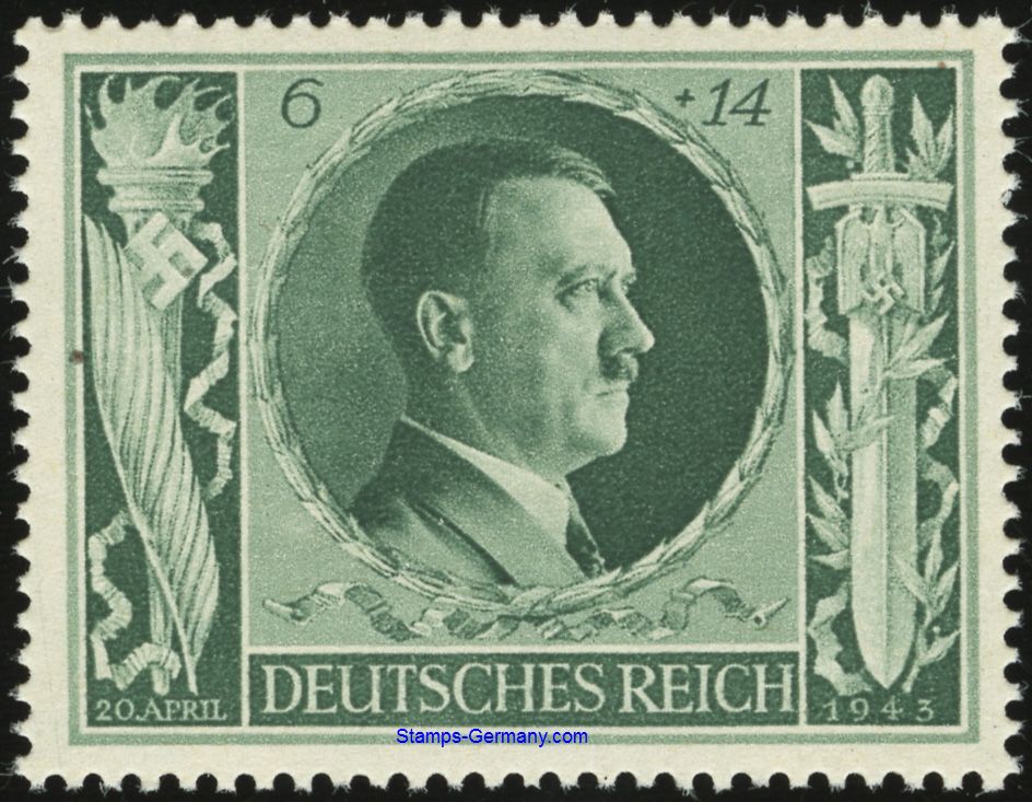 Briefmarke Deutsches Reich Michel 845
