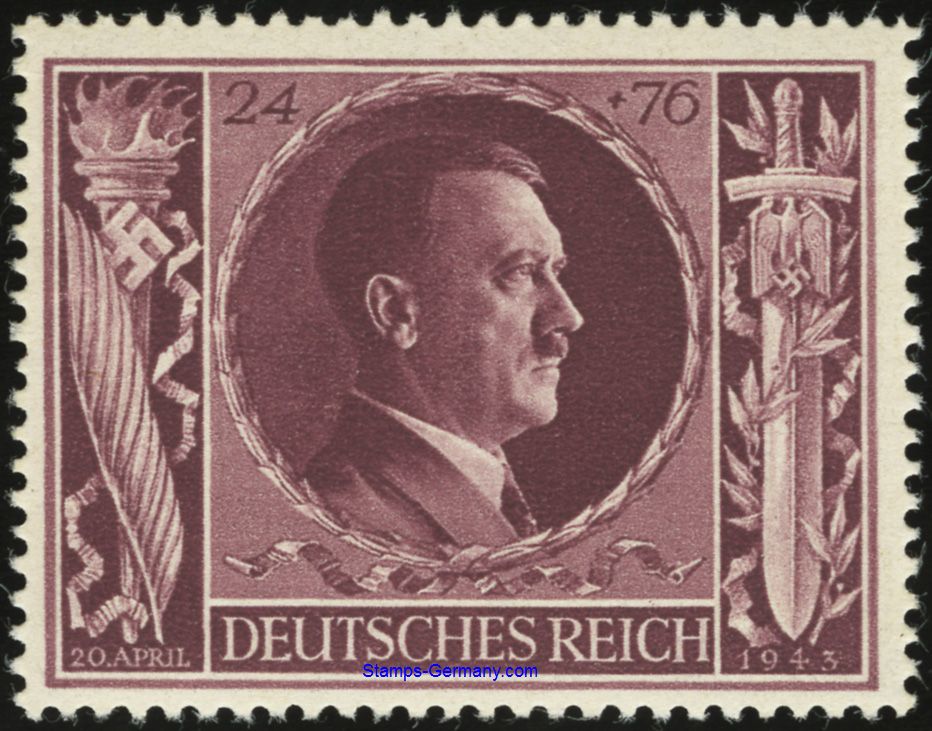 Briefmarke Deutsches Reich Michel 848
