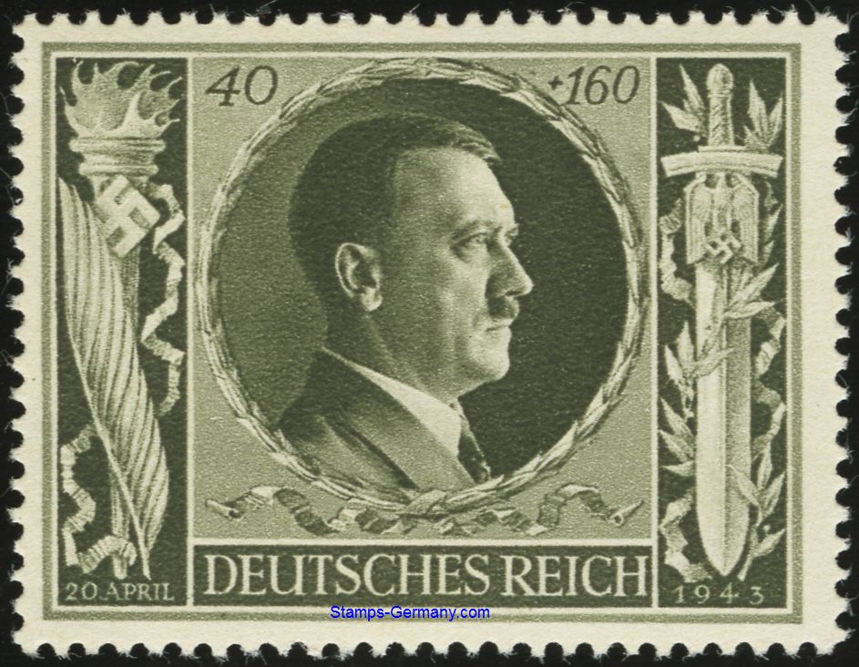 Briefmarke Deutsches Reich Michel 849
