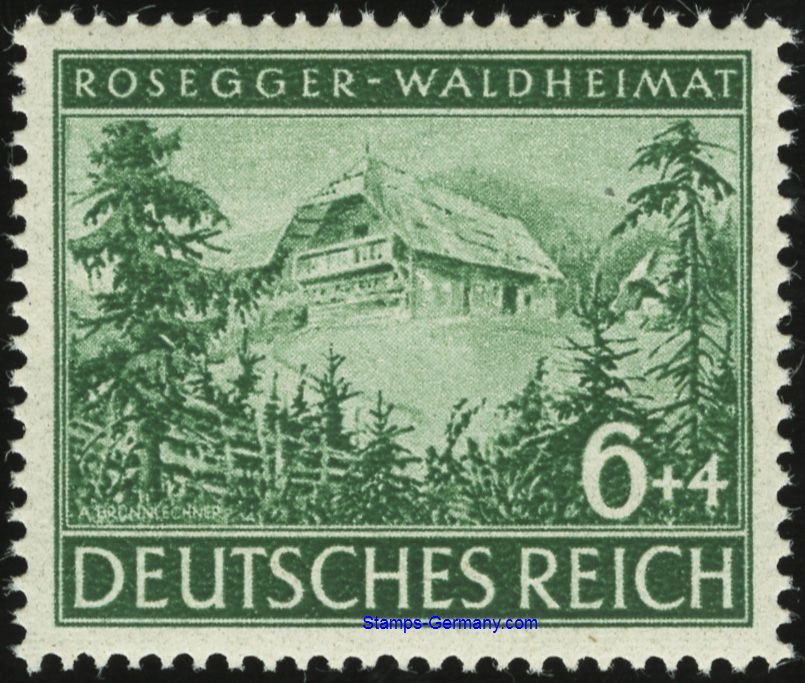 Briefmarke Deutsches Reich Michel 855