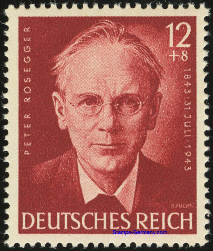 Briefmarke Deutsches Reich Michel 856