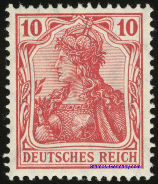 Briefmarke Deutsches Reich Michel 86