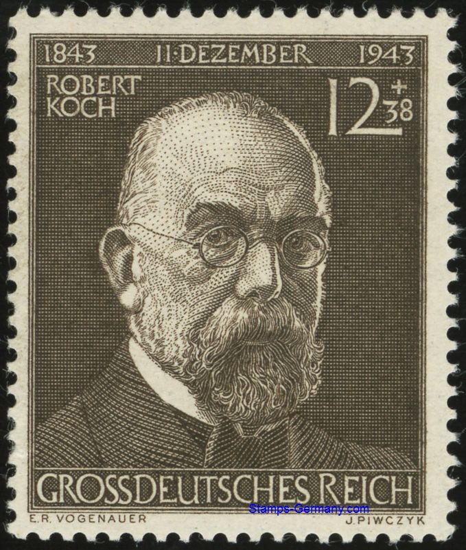 Briefmarke Deutsches Reich Michel 864