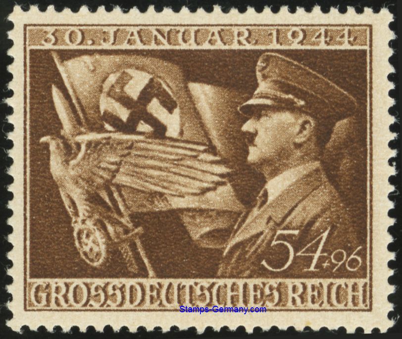 Briefmarke Deutsches Reich Michel 865