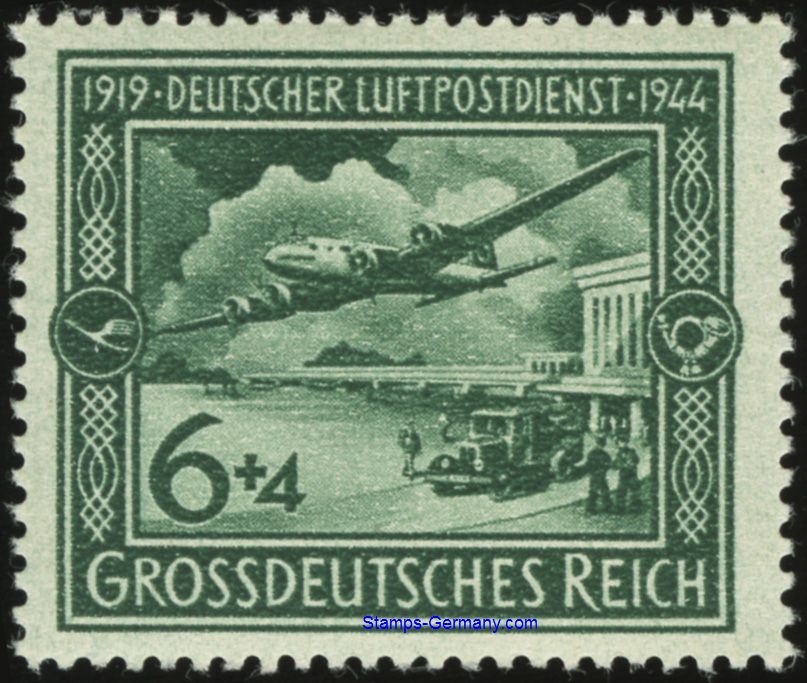 Briefmarke Deutsches Reich Michel 866