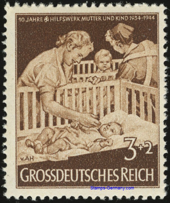Briefmarke Deutsches Reich Michel 869